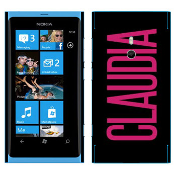   «Claudia»   Nokia Lumia 800