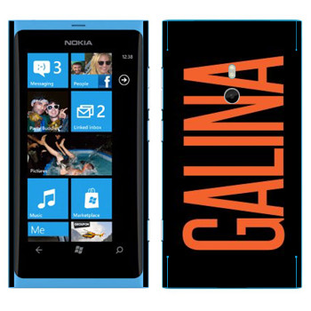   «Galina»   Nokia Lumia 800