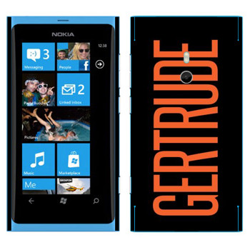   «Gertrude»   Nokia Lumia 800