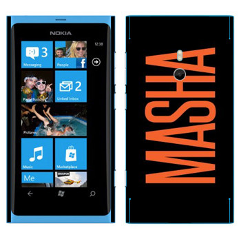  «Masha»   Nokia Lumia 800