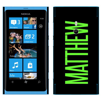   «Matthew»   Nokia Lumia 800