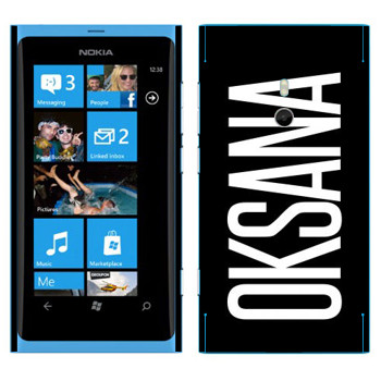   «Oksana»   Nokia Lumia 800