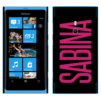   «Sabina»   Nokia Lumia 800