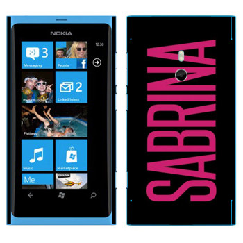   «Sabrina»   Nokia Lumia 800