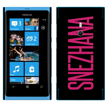   «Snezhana»   Nokia Lumia 800