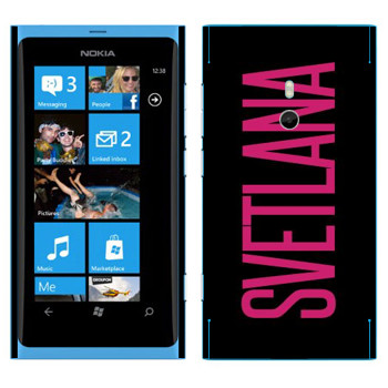   «Svetlana»   Nokia Lumia 800