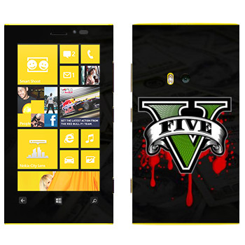  «GTA 5 - logo blood»   Nokia Lumia 920