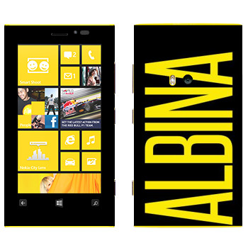   «Albina»   Nokia Lumia 920
