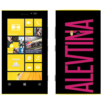   «Alevtina»   Nokia Lumia 920