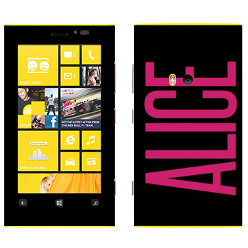   «Alice»   Nokia Lumia 920