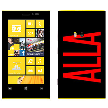   «Alla»   Nokia Lumia 920