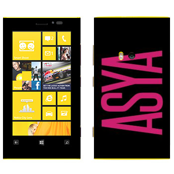   «Asya»   Nokia Lumia 920