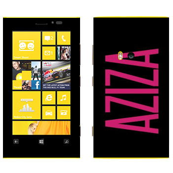   «Aziza»   Nokia Lumia 920