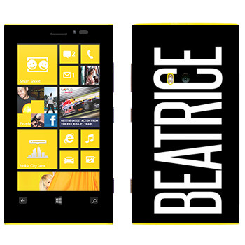   «Beatrice»   Nokia Lumia 920