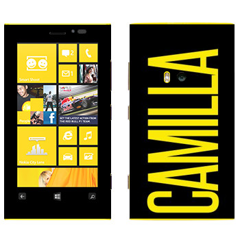   «Camilla»   Nokia Lumia 920
