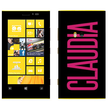   «Claudia»   Nokia Lumia 920