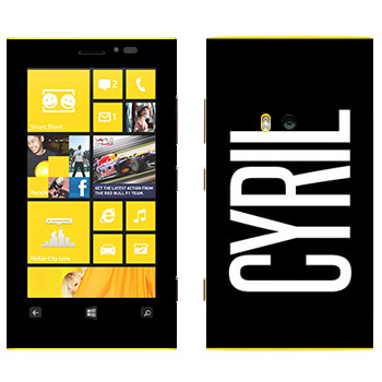   «Cyril»   Nokia Lumia 920