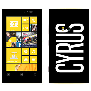   «Cyrus»   Nokia Lumia 920