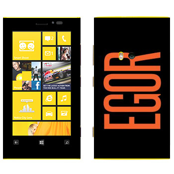   «Egor»   Nokia Lumia 920