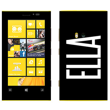   «Ella»   Nokia Lumia 920