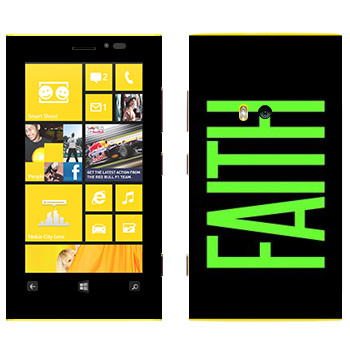   «Faith»   Nokia Lumia 920