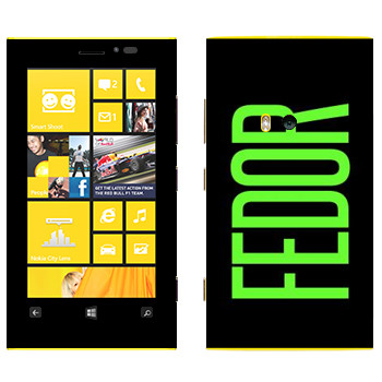   «Fedor»   Nokia Lumia 920