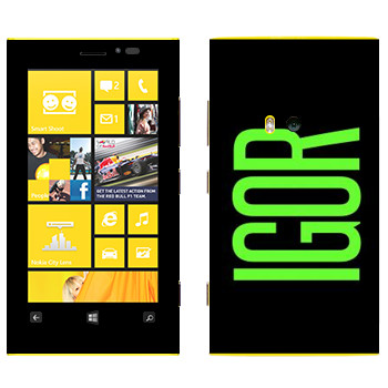   «Igor»   Nokia Lumia 920