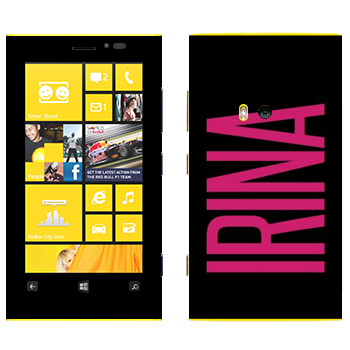   «Irina»   Nokia Lumia 920
