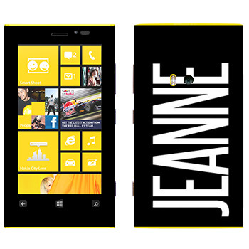   «Jeanne»   Nokia Lumia 920
