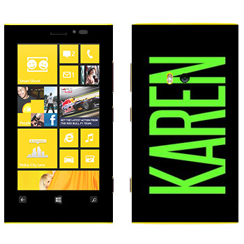   «Karen»   Nokia Lumia 920