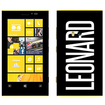   «Leonard»   Nokia Lumia 920