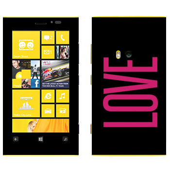   «Love»   Nokia Lumia 920