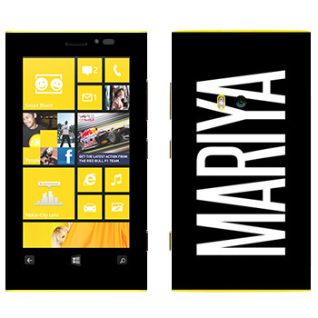   «Mariya»   Nokia Lumia 920