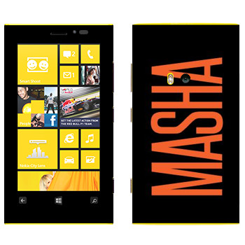   «Masha»   Nokia Lumia 920