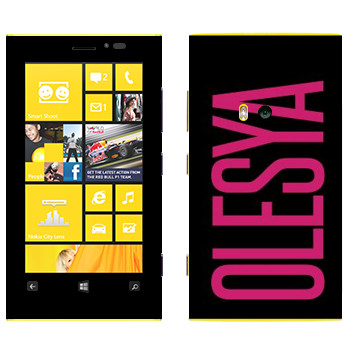   «Olesya»   Nokia Lumia 920