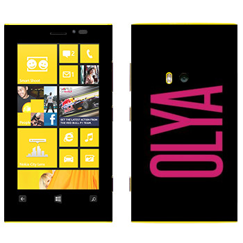   «Olya»   Nokia Lumia 920