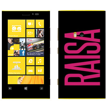   «Raisa»   Nokia Lumia 920