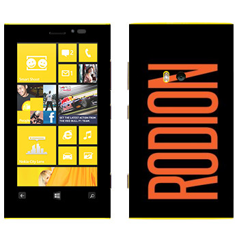   «Rodion»   Nokia Lumia 920