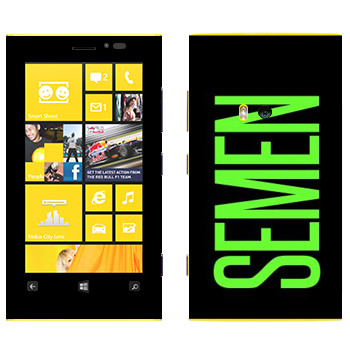   «Semen»   Nokia Lumia 920