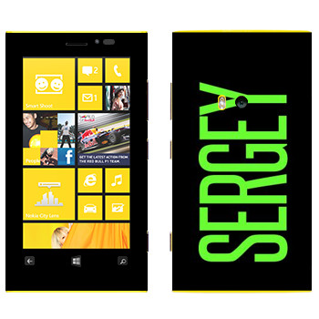   «Sergey»   Nokia Lumia 920