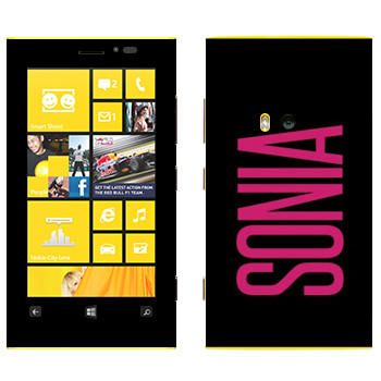   «Sonia»   Nokia Lumia 920