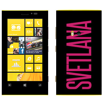   «Svetlana»   Nokia Lumia 920