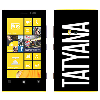   «Tatyana»   Nokia Lumia 920
