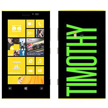   «Timothy»   Nokia Lumia 920