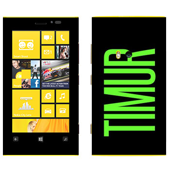   «Timur»   Nokia Lumia 920