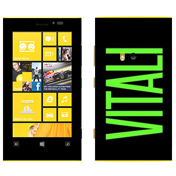   «Vitali»   Nokia Lumia 920