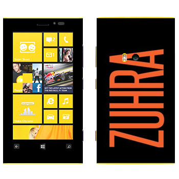   «Zuhra»   Nokia Lumia 920