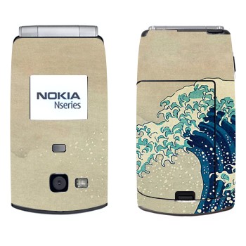   «The Great Wave off Kanagawa - by Hokusai»   Nokia N71