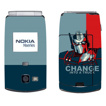   « : Change into a truck»   Nokia N71