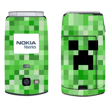   «Creeper face - Minecraft»   Nokia N71